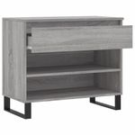 Casa si Gradina - Mobilier - Organizare si depozitare - Organizator incaltaminte - Pantofar, gri sonoma, 70x36x60 cm, lemn prelucrat - Infinity.ro