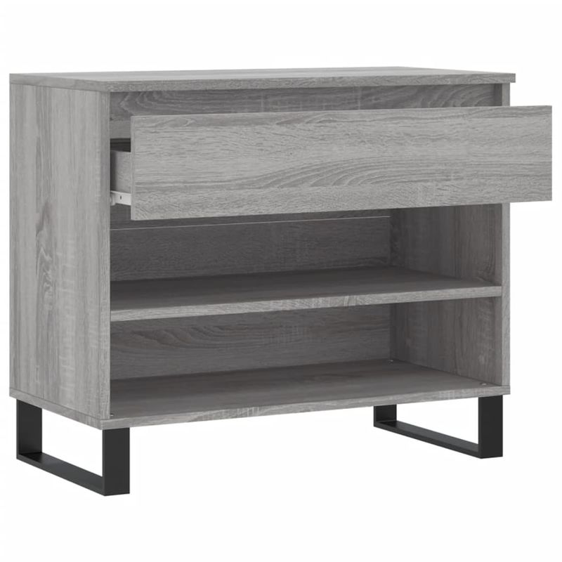 Casa si Gradina - Mobilier - Organizare si depozitare - Organizator incaltaminte - Pantofar, gri sonoma, 70x36x60 cm, lemn prelucrat - Infinity.ro