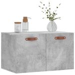 Casa si Gradina - Mobilier - Dulapuri si sifoniere - Dulapuri - Dulap de perete, gri beton, 60x36,5x35 cm, lemn prelucrat - Infinity.ro