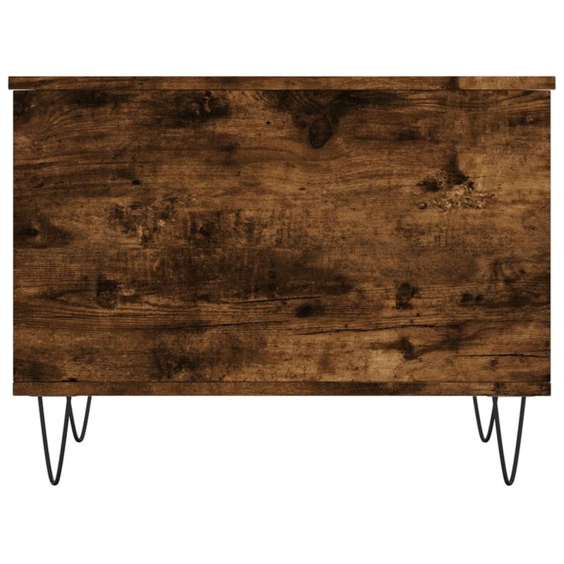 Casa si Gradina - Mobilier - Mese si birouri - Masute de cafea - Masuta de cafea, stejar fumuriu, 60x44,5x45 cm, lemn prelucrat - Infinity.ro