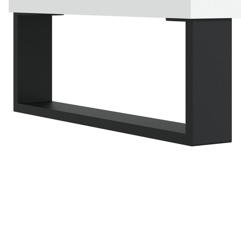 Casa si Gradina - Mobilier - Comode si corpuri - Comode - Comoda discuri, alb, 100x38x48 cm, lemn prelucrat - Infinity.ro