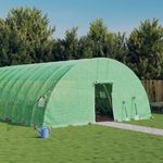 Casa si Gradina - Gradinarit si plante - Sere si solarii - Sera cu cadru din otel, verde, 120 m², 20x6x2,85 m - Infinity.ro