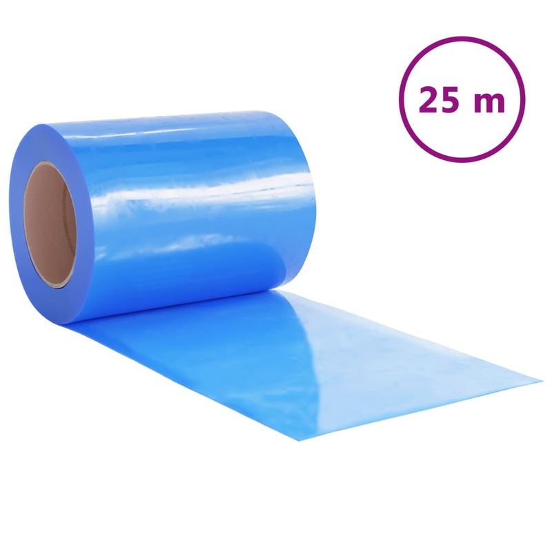 Casa si Gradina - Textile si covoare - Perdele si draperii - Perdele - Perdea pentru usa, albastru, 300 mmx2,6 mm 25 m, PVC - Infinity.ro