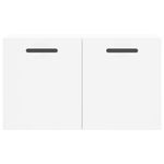 Casa si Gradina - Mobilier - Dulapuri si sifoniere - Dulapuri - Dulap de perete, alb, 60x36,5x35 cm, lemn prelucrat - Infinity.ro