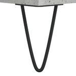 Casa si Gradina - Mobilier - Mese si birouri - Birouri - Birou, gri beton, 140x50x75 cm, lemn compozit - Infinity.ro