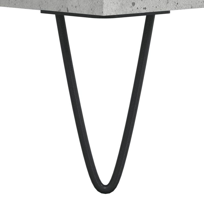 Casa si Gradina - Mobilier - Mese si birouri - Birouri - Birou, gri beton, 140x50x75 cm, lemn compozit - Infinity.ro