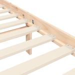 Casa si Gradina - Mobilier - Paturi si accesorii - Paturi - Cadru de pat cu tablie, lemn masiv, king size - Infinity.ro