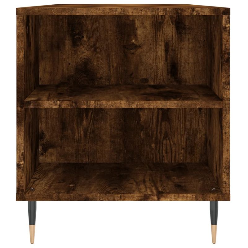 Casa si Gradina - Mobilier - Mese si birouri - Masute de cafea - Masuta de cafea, stejar afumat, 102x44,5x50 cm, lemn prelucrat - Infinity.ro