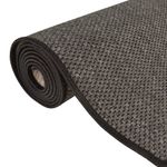 Casa si Gradina - Textile si covoare - Covoare - Covoare casa - Covor traversa aspect sisal, antracit, 80x300 cm - Infinity.ro