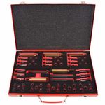 Auto si Moto - Reparatii si depanare - Scule auto - Scule si truse auto - Set reconditionare a filetului bujiilor 63 piese M8 M9 M10 M12 - Infinity.ro