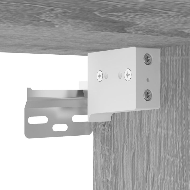 Casa si Gradina - Mobilier - Dulapuri si sifoniere - Dulapuri - Dulap de perete, gri sonoma, 60x36,5x35 cm, lemn prelucrat - Infinity.ro