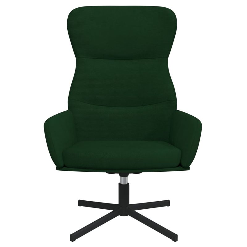 Casa si Gradina - Mobilier - Scaune si fotolii - Fotolii - Fotoliu de relaxare, verde inchis, catifea - Infinity.ro
