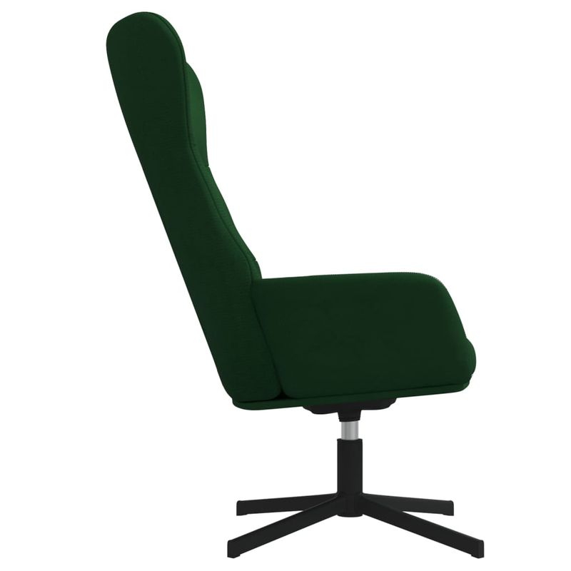 Casa si Gradina - Mobilier - Scaune si fotolii - Fotolii - Fotoliu de relaxare, verde inchis, catifea - Infinity.ro