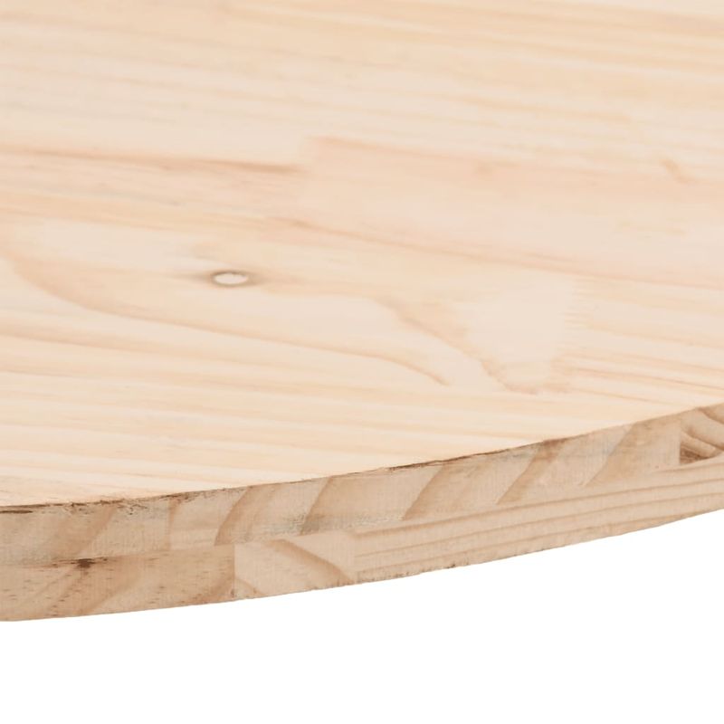 Casa si Gradina - Mobilier - Feronerie si accesorii mobila - Blat de masa, 90x45x2,5 cm, lemn masiv de pin, oval - Infinity.ro