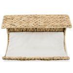 Petshop - Accesorii petshop - Culcusuri si custi - Culcusuri si saltele - Pat pisici cu saltea, 35x18x18 cm, zambila de apa - Infinity.ro