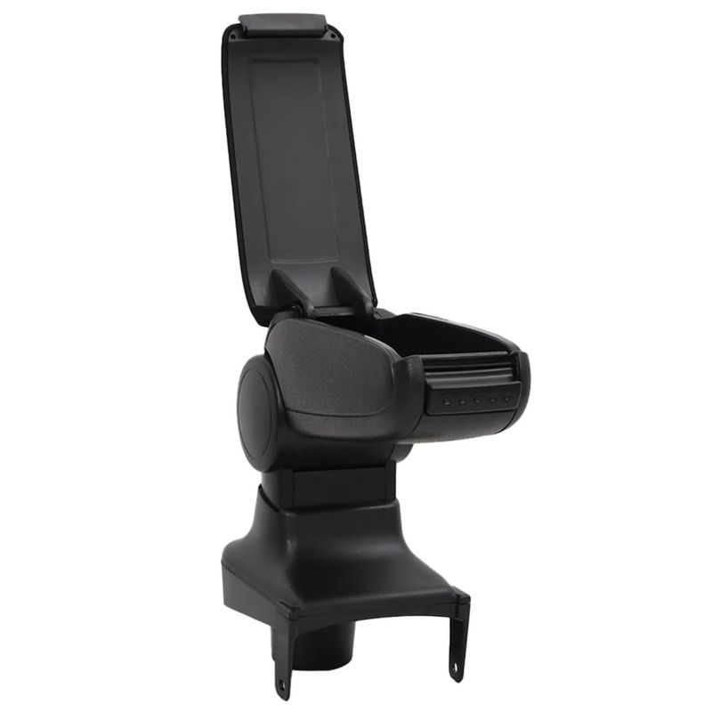 Auto si Moto - Piese auto si accesorii - Interior auto - Accesorii interior - Cotiera auto, negru, 15x35x(30-47) cm ABS - Infinity.ro