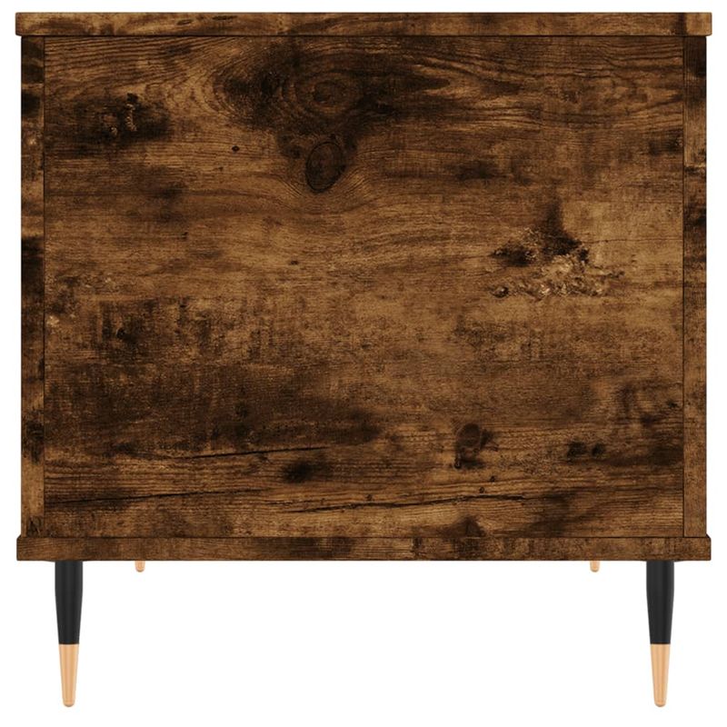 Casa si Gradina - Mobilier - Mese si birouri - Masute de cafea - Masuta de cafea, stejar fumuriu, 60x44,5x45 cm, lemn prelucrat - Infinity.ro