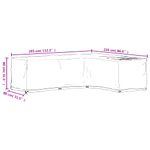 Casa si Gradina - Textile si covoare - Huse pentru mobilier - Huse mobilier gradina forma L, 2 buc., 18 ocheti, 285x220x80 cm - Infinity.ro