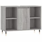 Casa si Gradina - Mobilier - Mobilier baie - Corpuri baie - Dulap pentru baie, gri sonoma, 80x33x60 cm, lemn compozit - Infinity.ro