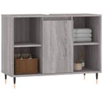 Casa si Gradina - Mobilier - Mobilier baie - Corpuri baie - Dulap pentru baie, gri sonoma, 80x33x60 cm, lemn compozit - Infinity.ro