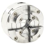 Casa si Gradina - Constructii - Scule electrice si accesorii - Menghine si cleme fixare - Mandrina pentru lemn, 4 falci conexiune M33 argintiu 96 mm otel - Infinity.ro