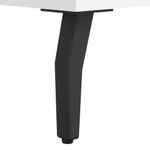 Casa si Gradina - Mobilier - Comode si corpuri - Comode - Servanta, alb, 34,5x32,5x90 cm, lemn prelucrat - Infinity.ro