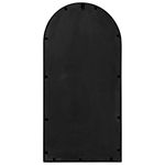 Casa si Gradina - Decoratiuni - Oglinzi - Oglinda,negru, 90x45 cm,fier, pentru utilizare in interior - Infinity.ro