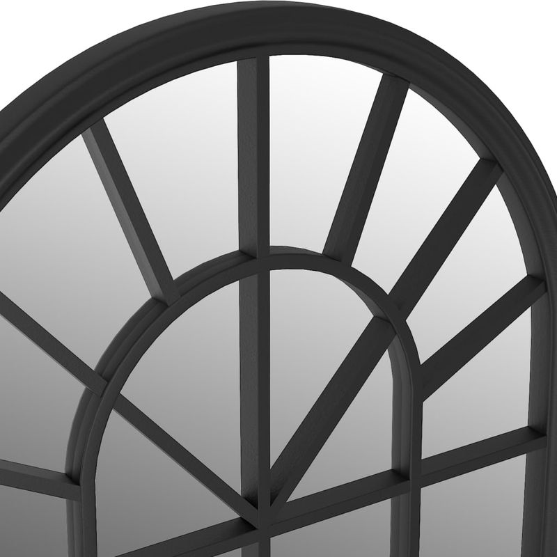 Casa si Gradina - Decoratiuni - Oglinzi - Oglinda,negru, 90x45 cm,fier, pentru utilizare in interior - Infinity.ro