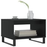 Casa si Gradina - Mobilier - Mese si birouri - Masute de cafea - Masuta de cafea, negru, 60x50x40 cm, lemn compozit - Infinity.ro