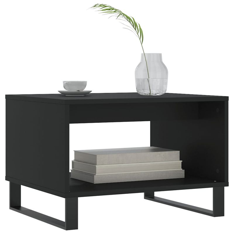 Casa si Gradina - Mobilier - Mese si birouri - Masute de cafea - Masuta de cafea, negru, 60x50x40 cm, lemn compozit - Infinity.ro