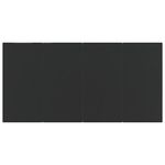 Casa si Gradina - Gradina si terasa - Mobilier exterior - Seturi mobila gradina - Set mobilier de gradina, 7 piese, negru, poliratan si otel - Infinity.ro
