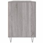 Casa si Gradina - Mobilier - Mese si birouri - Birouri - Birou, gri sonoma, 140x50x75 cm, lemn compozit - Infinity.ro