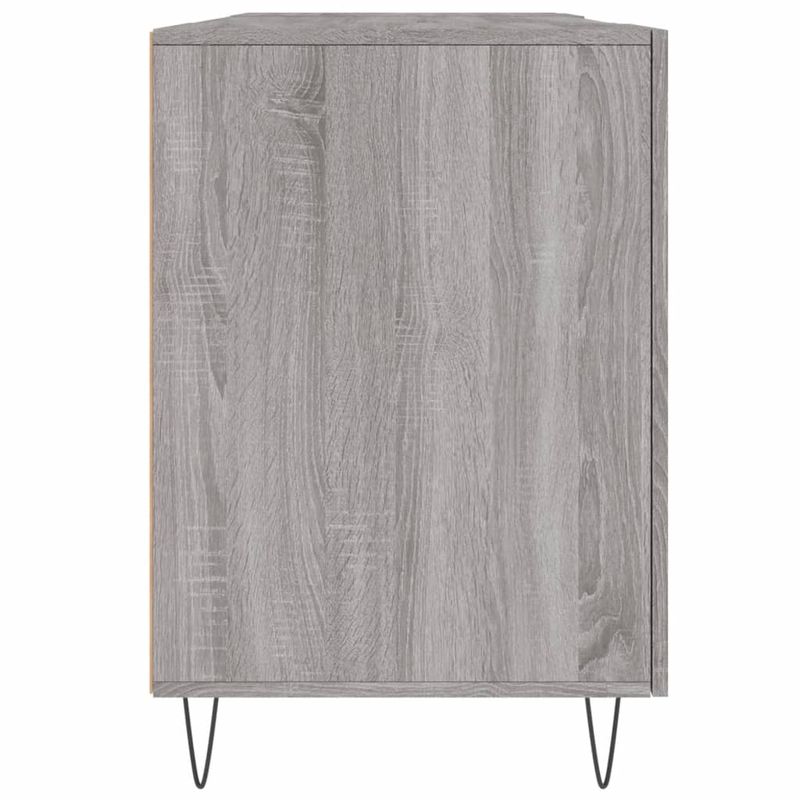 Casa si Gradina - Mobilier - Mese si birouri - Birouri - Birou, gri sonoma, 140x50x75 cm, lemn compozit - Infinity.ro