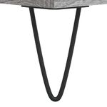 Casa si Gradina - Mobilier - Mese si birouri - Birouri - Birou, gri sonoma, 140x50x75 cm, lemn compozit - Infinity.ro