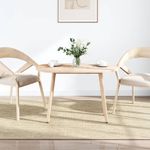 Casa si Gradina - Mobilier - Feronerie si accesorii mobila - Blat de masa, 100x50x2,5 cm, lemn masiv de pin, oval - Infinity.ro