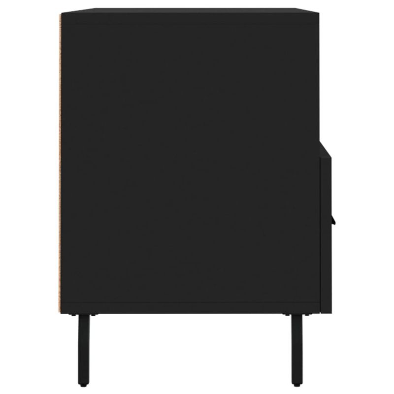 Casa si Gradina - Mobilier - Comode si corpuri - Comode - Comoda TV, negru, 80x36x50 cm, lemn prelucrat - Infinity.ro