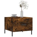 Casa si Gradina - Mobilier - Mese si birouri - Masute de cafea - Masuta de cafea, stejar fumuriu, 50x50x40 cm, lemn prelucrat - Infinity.ro