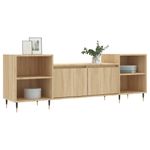 Casa si Gradina - Mobilier - Comode si corpuri - Comode - Comoda TV, stejar sonoma, 160x35x55 cm, lemn prelucrat - Infinity.ro