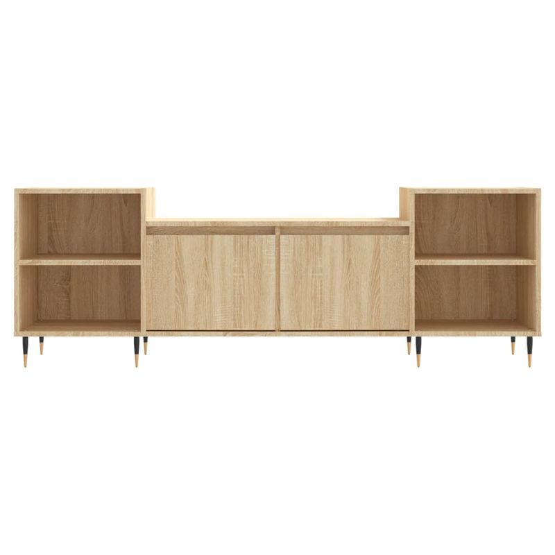 Casa si Gradina - Mobilier - Comode si corpuri - Comode - Comoda TV, stejar sonoma, 160x35x55 cm, lemn prelucrat - Infinity.ro