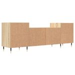 Casa si Gradina - Mobilier - Comode si corpuri - Comode - Comoda TV, stejar sonoma, 160x35x55 cm, lemn prelucrat - Infinity.ro