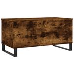 Casa si Gradina - Mobilier - Mese si birouri - Masute de cafea - Masuta de cafea, stejar fumuriu, 90x44,5x45 cm, lemn compozit - Infinity.ro