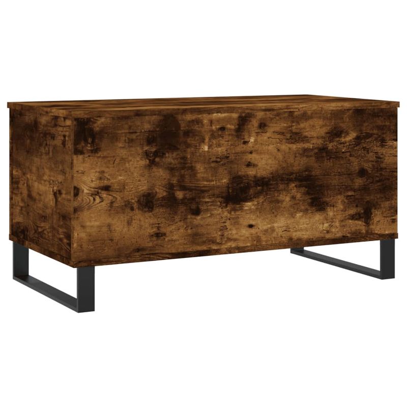 Casa si Gradina - Mobilier - Mese si birouri - Masute de cafea - Masuta de cafea, stejar fumuriu, 90x44,5x45 cm, lemn compozit - Infinity.ro
