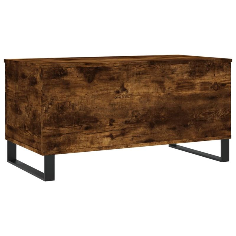 Casa si Gradina - Mobilier - Mese si birouri - Masute de cafea - Masuta de cafea, stejar fumuriu, 90x44,5x45 cm, lemn compozit - Infinity.ro