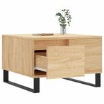 Casa si Gradina - Mobilier - Mese si birouri - Masute de cafea - Masuta de cafea, stejar sonoma, 55x55x36,5 cm, lemn prelucrat - Infinity.ro