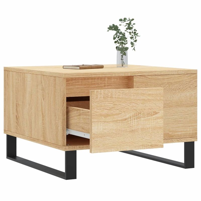 Casa si Gradina - Mobilier - Mese si birouri - Masute de cafea - Masuta de cafea, stejar sonoma, 55x55x36,5 cm, lemn prelucrat - Infinity.ro