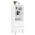 Casa si Gradina - Mobilier - Comode si corpuri - Corpuri bucatarie - Dulap inalt, alb, 40x36x110 cm, lemn compozit - Infinity.ro