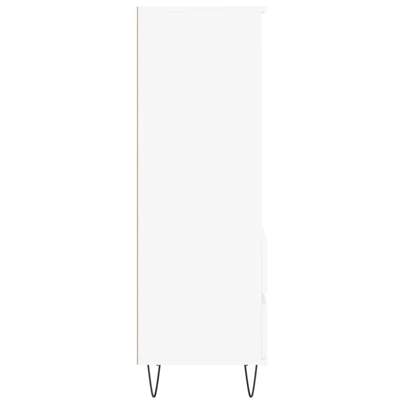 Casa si Gradina - Mobilier - Comode si corpuri - Corpuri bucatarie - Dulap inalt, alb, 40x36x110 cm, lemn compozit - Infinity.ro