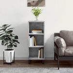 Casa si Gradina - Mobilier - Comode si corpuri - Comode - Servanta, gri beton, 34,5x32,5x90 cm, lemn prelucrat - Infinity.ro