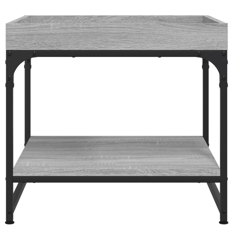 Casa si Gradina - Mobilier - Mese si birouri - Masute de cafea - Masa de cafea, gri sonoma, 49,5x49,5x45 cm, lemn compozit - Infinity.ro