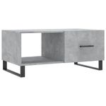 Casa si Gradina - Mobilier - Mese si birouri - Masute de cafea - Masuta de cafea, gri beton, 90x50x40 cm, lemn prelucrat - Infinity.ro